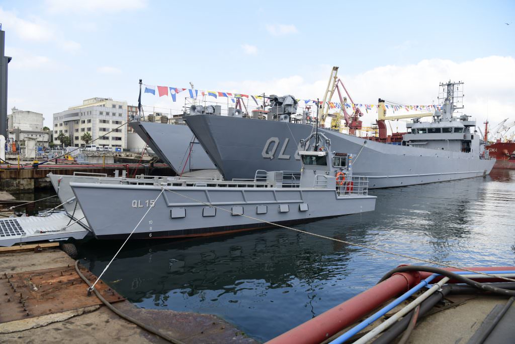 ANADOLU SHIPYARD DELIVERED 4 LANDING VESSELS AT THE SAME TIME 2 2 1