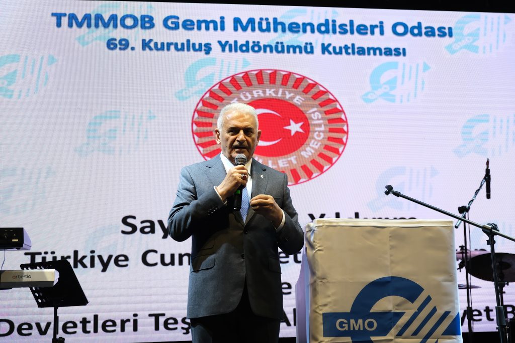 TMMOB GEMİ MÜHENDİSLERİ ODASI KURULUŞUNUN 69. YILINI KUTLADI 2 BINALI YILDIRIM 2