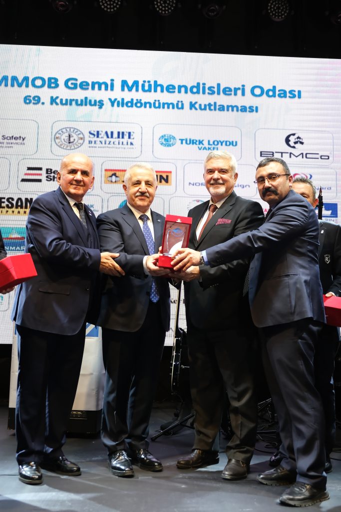 TMMOB GEMİ MÜHENDİSLERİ ODASI KURULUŞUNUN 69. YILINI KUTLADI 5 MESLEKTE 40 YIL