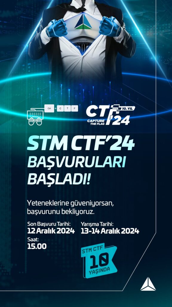 STM CTF (Capture The Flag) heyecanı için başvurular başlıyor 2 rtu