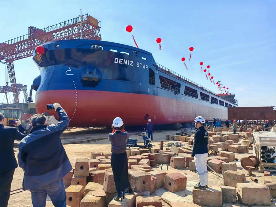 YAF Group’tan Çin’de Büyük Başarı: 8330 DWT SEA-RIVER TYPE Gemileri Suya İndirildi 5 PHOTO 2025 03 17 07 51 26