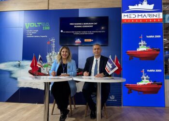 MED MARINE’den bir ilk: Tam elektrikli römorkör VoltRA’nın inşasına başlıyor 1 MED MARINE’den bir ilk: Tam elektrikli römorkör VoltRA’nın inşasına başlıyor