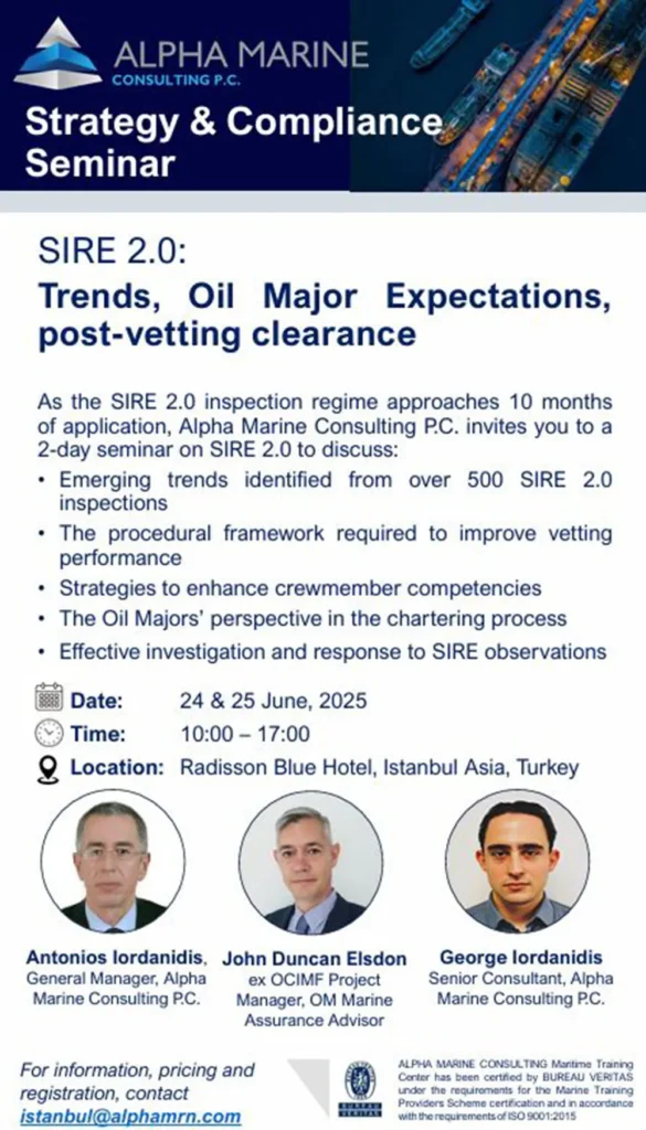 Alpha Marine, SIRE 2.0 semineri düzenliyor 2 alpha marine 1
