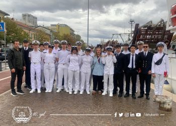 DEHUKAM projesiyle genç denizciler Avrupa yolunda