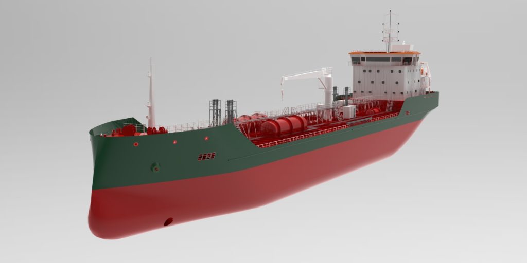 Çevreci tanker AMONITH 29 Kasım’da denizle buluşacak 2 ceksan gemi