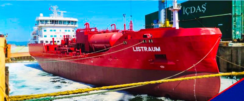 İÇDAŞ Tersanesi, 7.500 DWT’lik M/T LISTRAUM’u teslim etti
